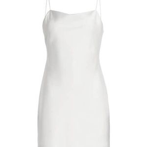 Alice and Olivia slip dress  off white 0 XS